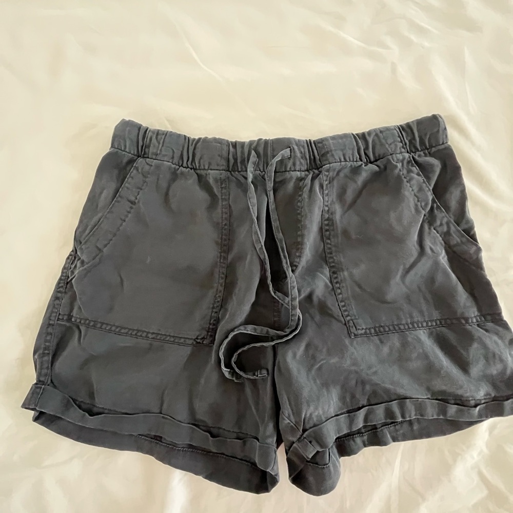 Women's Gray Casual Shorts